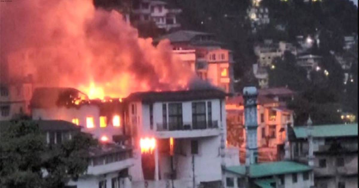 Uttarakhand: Fire breaks out at hotel in Mussoorie, no casualties reported
